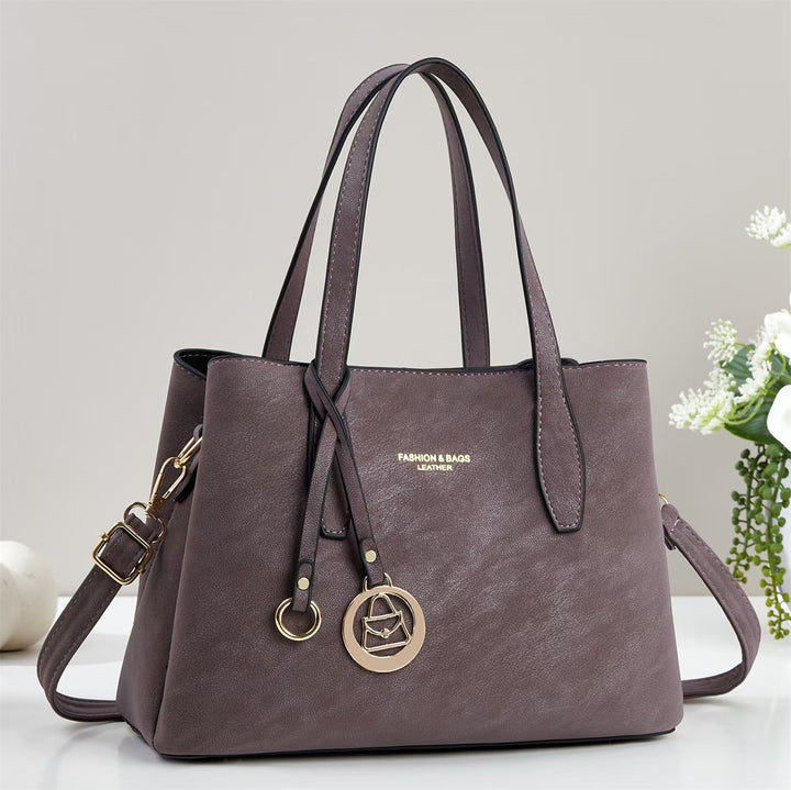 Damen elegante Henkeltasche mit verstellbarem Schulterriemen Nord Taschen