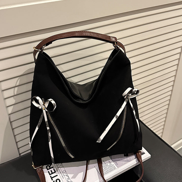 Damen Hobo-Tasche mit verspielten Schleifendetails und praktischen Fächern Nord Taschen
