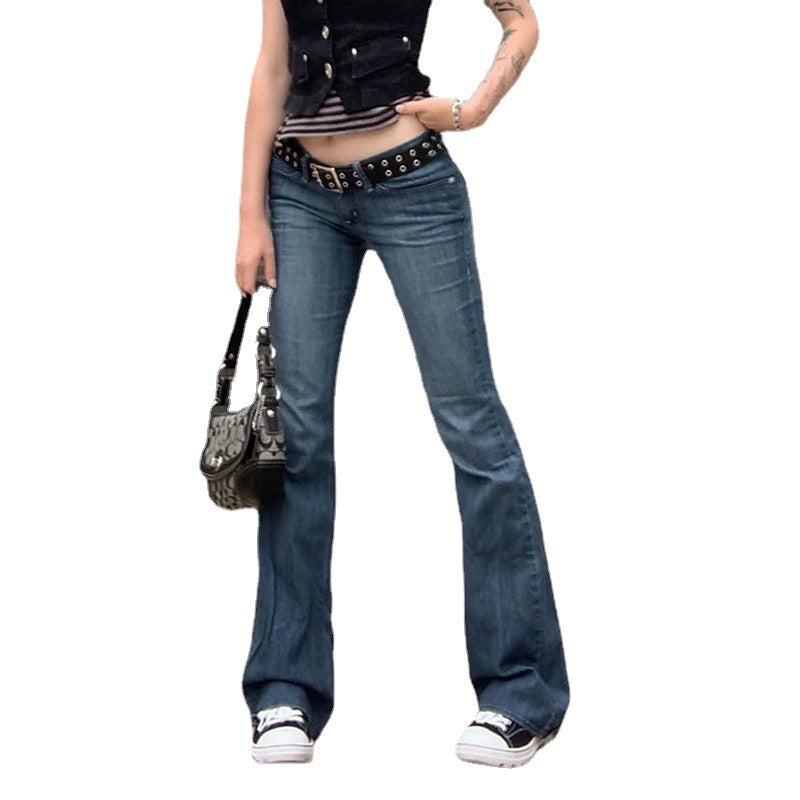 Damen Flared Jeans im Vintage-Stil