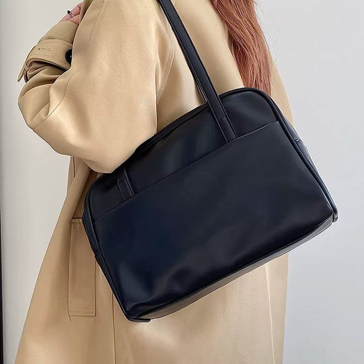 Damen handliche Ledertasche mit zahlreichen Fächern Nord Taschen