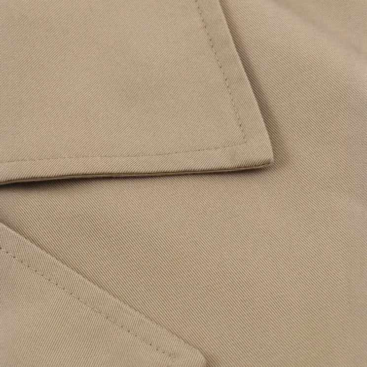 Damen Kurzblouson im Trenchstil mit Boxy‑Silhouette und zweireihiger Knopfleiste Nord Taschen