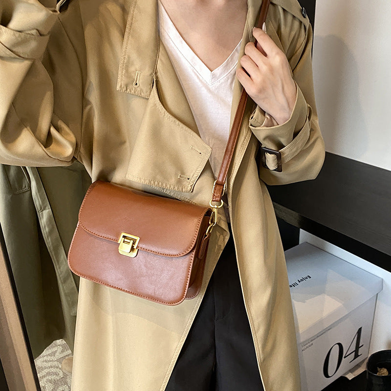 Damen elegante Umhängetasche mit edlem Verschluss Nord Taschen