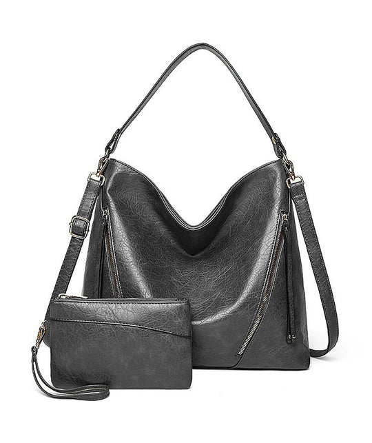Damen Hobo-Tasche mit luxuriösem Kunstleder und geräumiger Innenaufteilung Nord Taschen