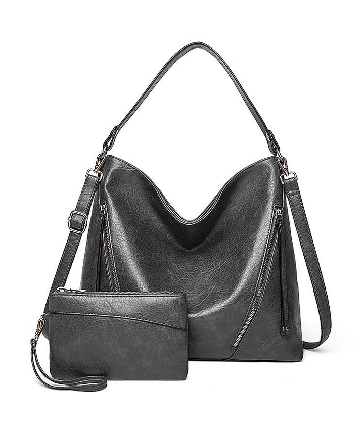 Damen Hobo-Tasche mit luxuriösem Kunstleder und geräumiger Innenaufteilung Nord Taschen