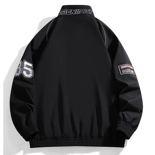 Herren Freizeitjacke mit hohem Kragen Nord Taschen