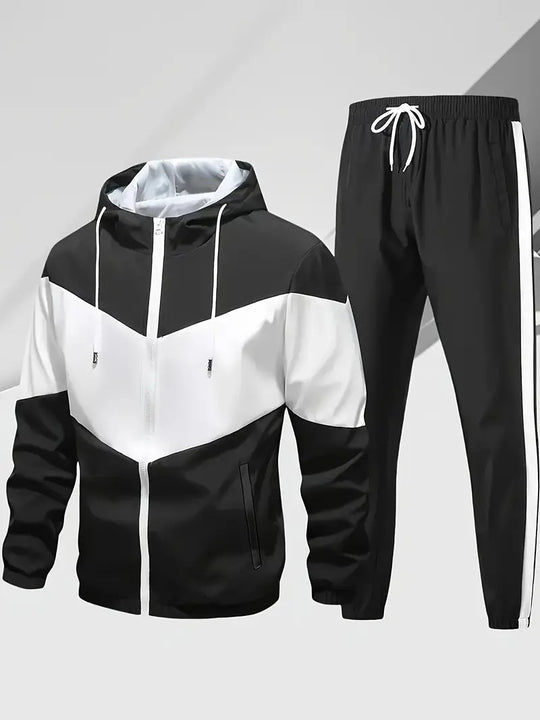 Herren Sportliches Trainingsanzugset Nord Taschen