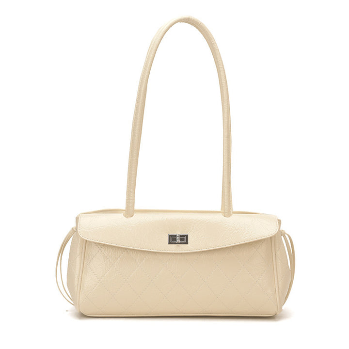 Damen elegante Schultertasche mit strukturiertem Kunstleder Nord Taschen