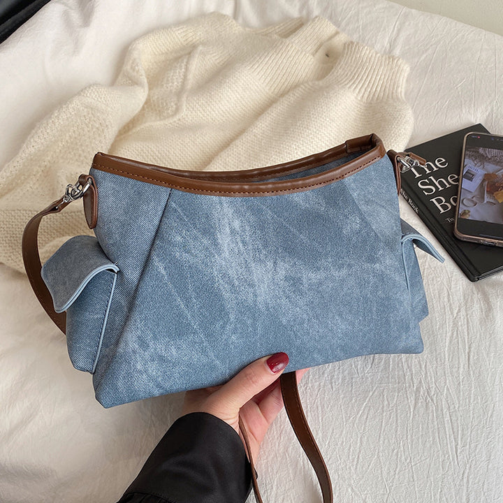 Damen Umhängetasche mit lässiger Struktur und praktischen Fächern Nord Taschen