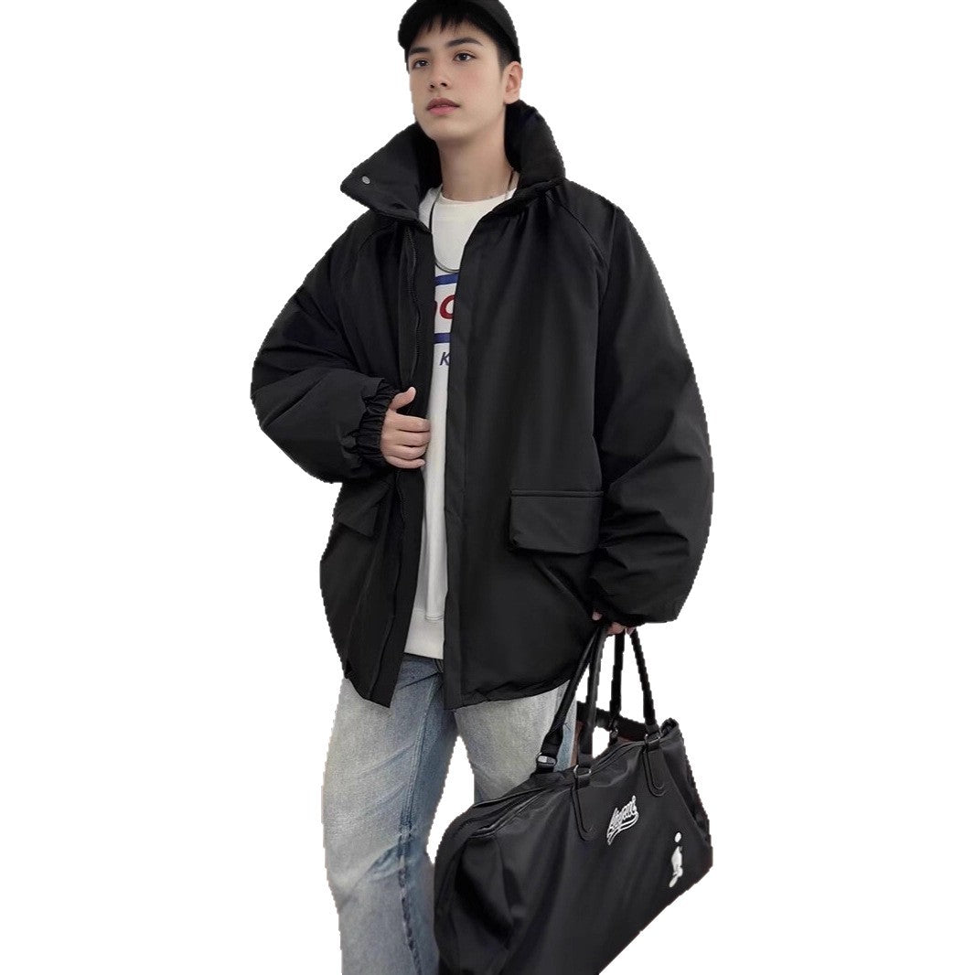 Herren Ultraleichte Oversized Daunenjacke Nord Taschen