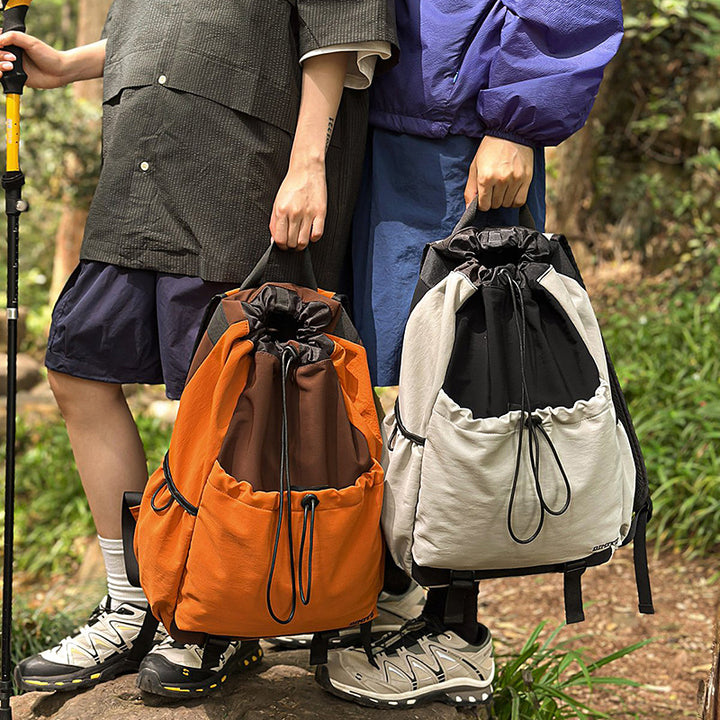Damen Funkelnder Freizeit-Rucksack mit Kordelzug und vielseitigen Fächerlösungen Nord Taschen
