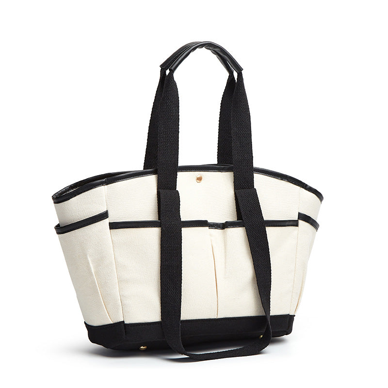 Damen Tragetasche mit strukturiertem Design und praktischen Außenfächern Nord Taschen