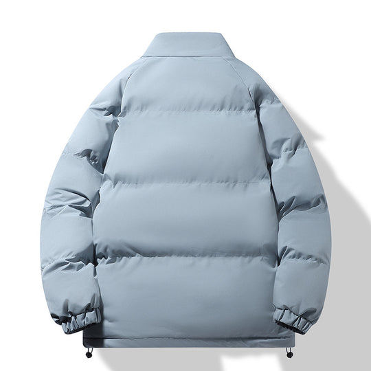 Herren Modische Thermo‑Wattierte Kurzjacke im Boxy‑Schnitt mit Rippenkragen Nord Taschen