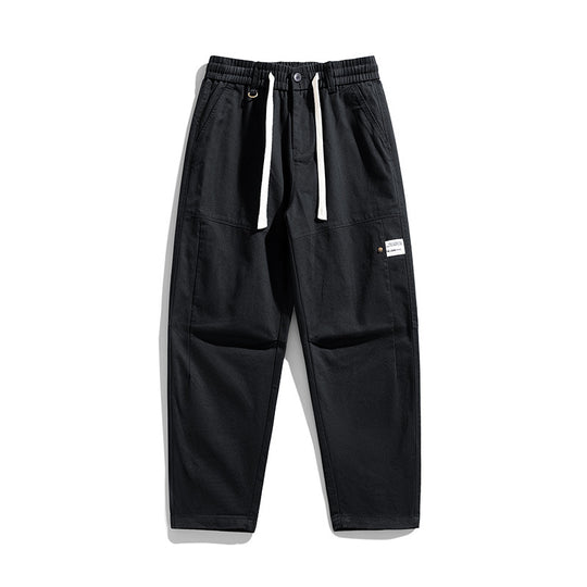 Herren Locker geschnittene Cargo-Jogginghose mit Tunnelzug, Knieabnähern und Utility‑Details Nord Taschen
