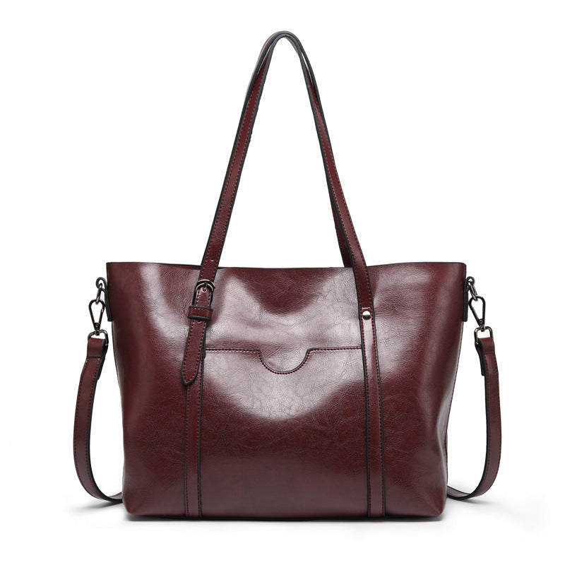 Damen Schultertasche mit eleganter Struktur und verstellbarem Schulterriemen Nord Taschen