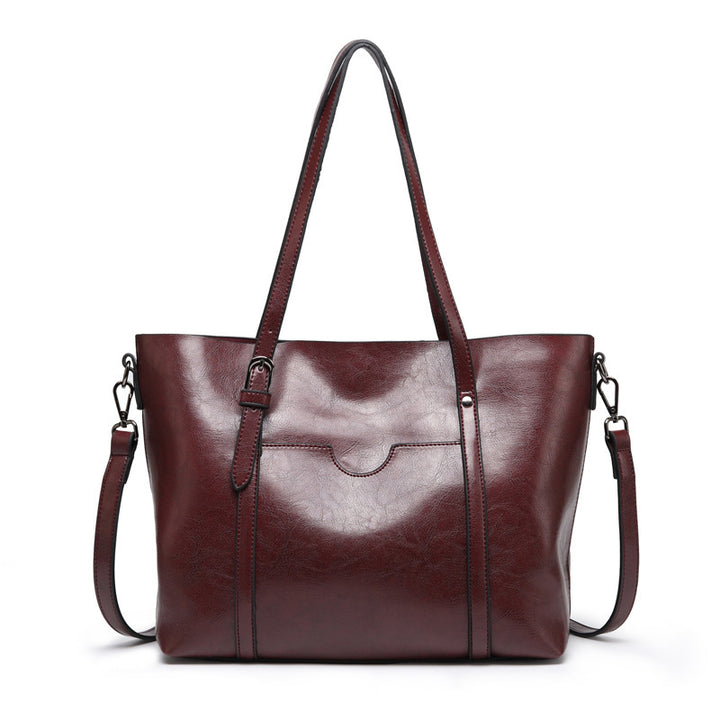 Damen Schultertasche mit eleganter Struktur und verstellbarem Schulterriemen Nord Taschen