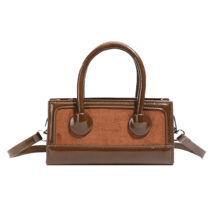Damen strukturierte Handtasche mit abnehmbarem Schulterriemen Nord Taschen