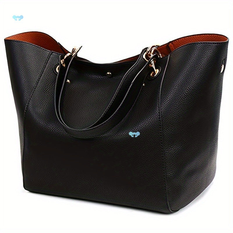 Damen große Tragetasche mit strukturiertem Leder und elegantem Design Nord Taschen