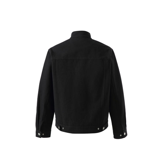 Herren Kurzblouson mit Stehkragen und Reißverschlusstaschen Nord Taschen