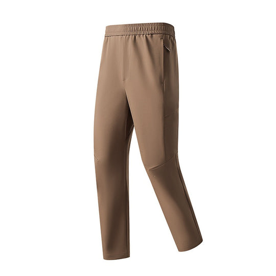 Herren Technische tapered Trainingshose mit elastischem Bund, 4‑Wege‑Stretch und Reißverschlusstaschen Nord Taschen