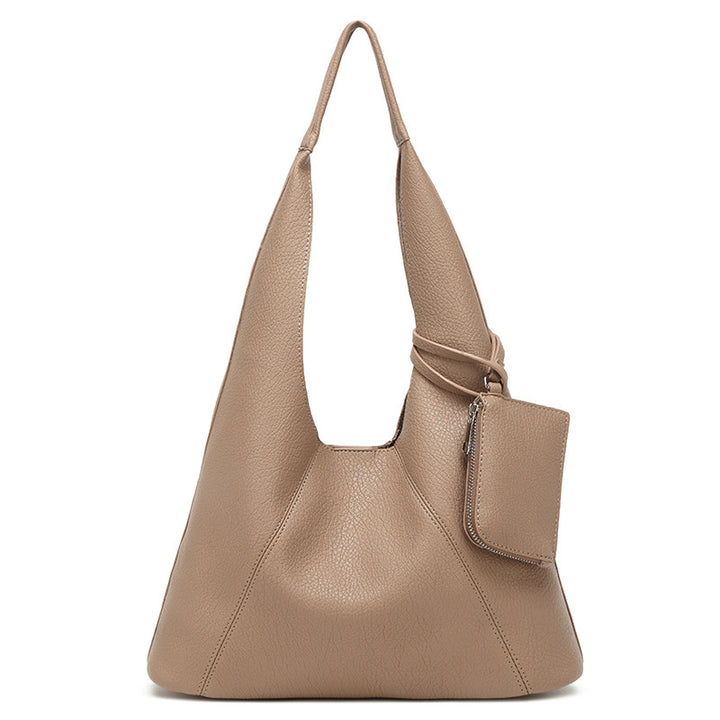Damen Hobo-Tasche aus hochwertigem Kunstleder mit praktischen Außentaschen Nord Taschen