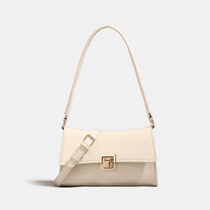 Damen Umhängetasche mit elegantem Klappverschluss und hochwertigem Kunstleder Nord Taschen