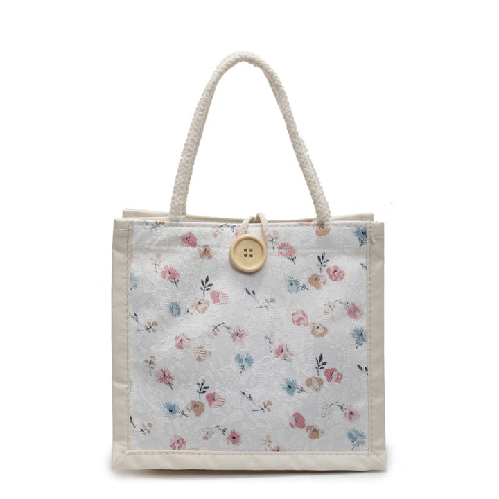 Damen praktische und stilvolle Einkaufstasche mit floralem Design Nord Taschen