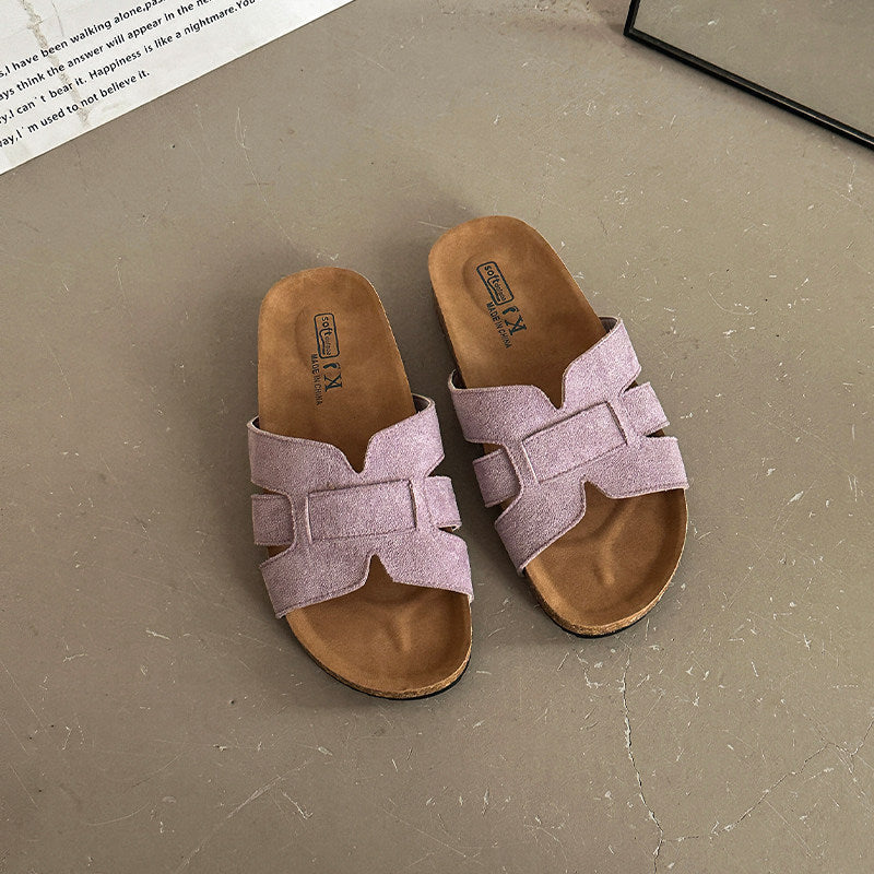 Damen Clogs mit geflochtenem Design und anatomisch geformtem Fußbett