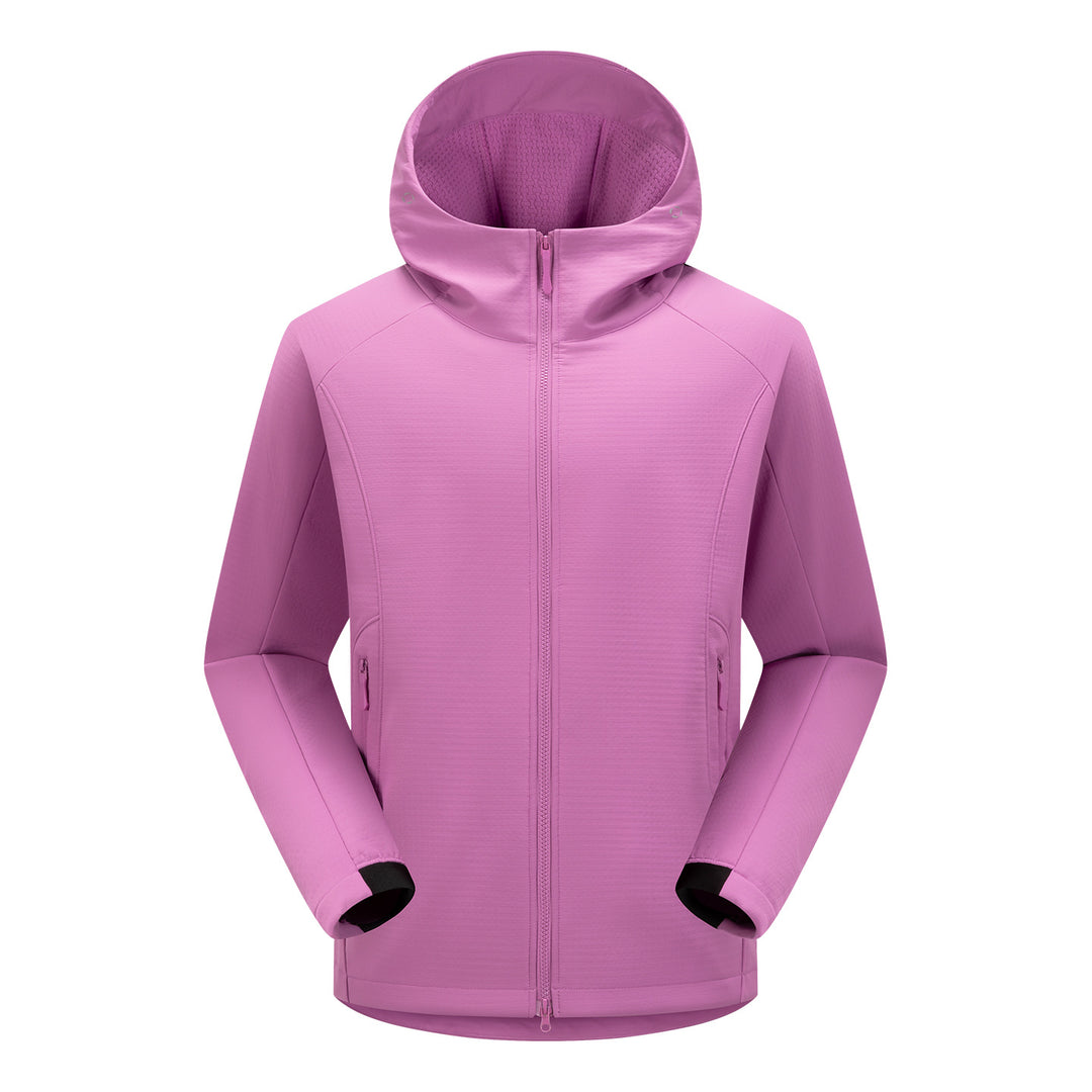 Herren Softshell-Outdoorjacke mit Kapuze, winddichter Membran und ergonomischem Schnitt Nord Taschen