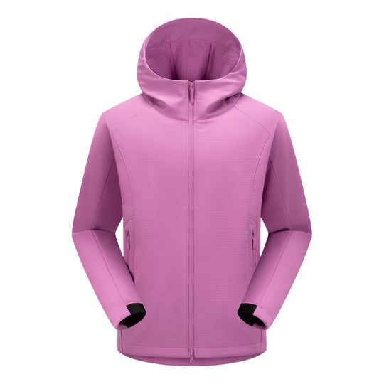 Herren Softshell-Outdoorjacke mit Kapuze, winddichter Membran und ergonomischem Schnitt Nord Taschen