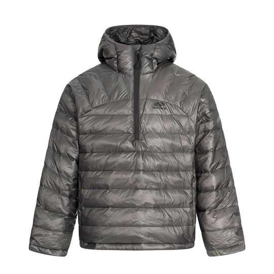 Herren Kurz geschnittener wattierter Halb-Zip Puffer mit Stehkapuze und ultraleichter Isolierung Nord Taschen