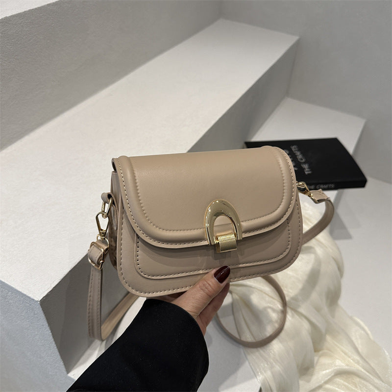 Damen Umhängetasche im strukturierten Design mit elegantem Verschluss Nord Taschen