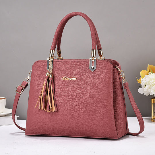 Damen hochwertige Handtasche im ansprechenden strukturierenden Design Nord Taschen