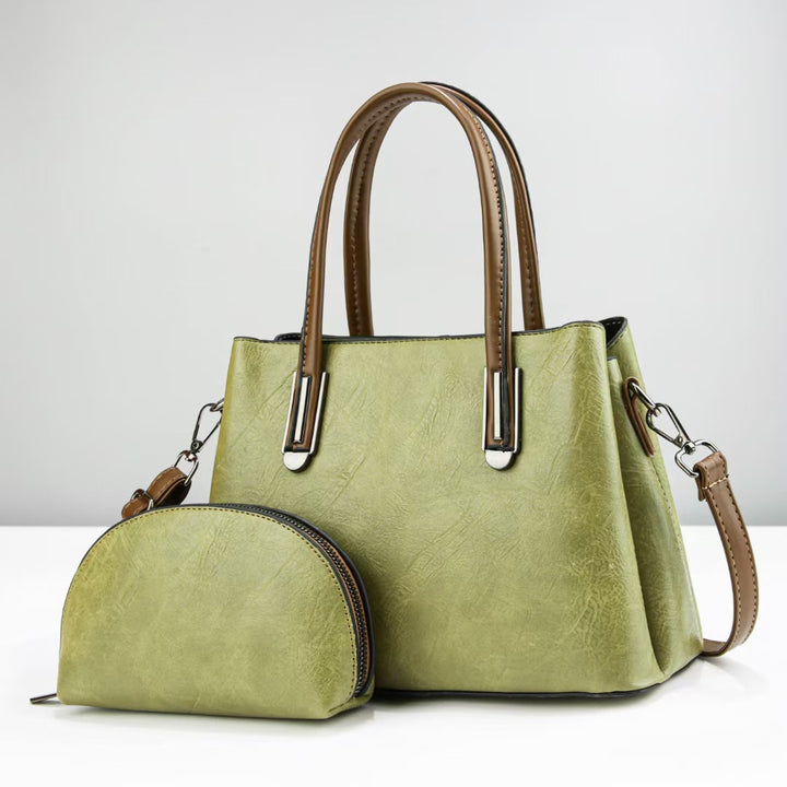 Damen handliche Handtasche mit abnehmbarer Kosmetiktasche Nord Taschen