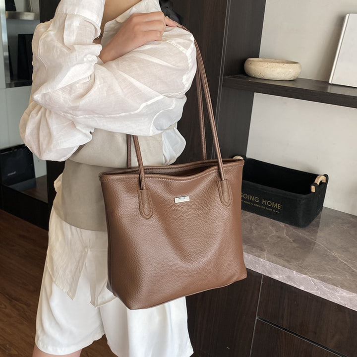 Damen elegante Shopper-Tasche mit strukturierten Oberflächen Nord Taschen