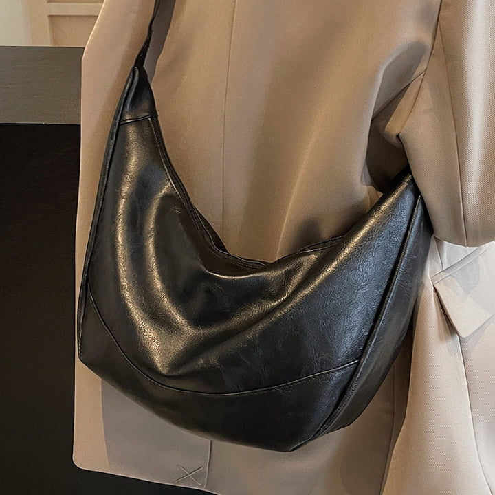 Damen Hobo-Tasche aus hochwertigem Leder mit verstellbarem Schulterriemen Nord Taschen