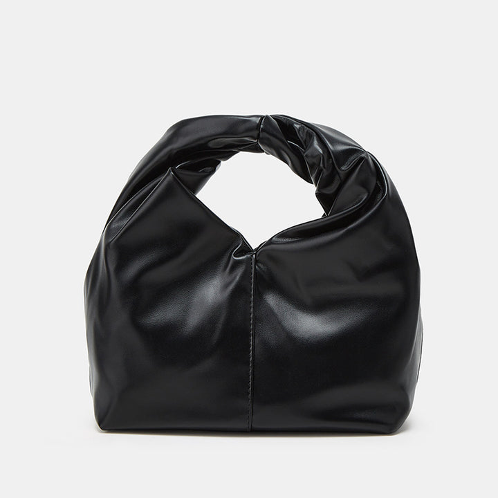 Damen Hobo-Tasche aus weichem Kunstleder mit innovativem Knotenverschluss Nord Taschen