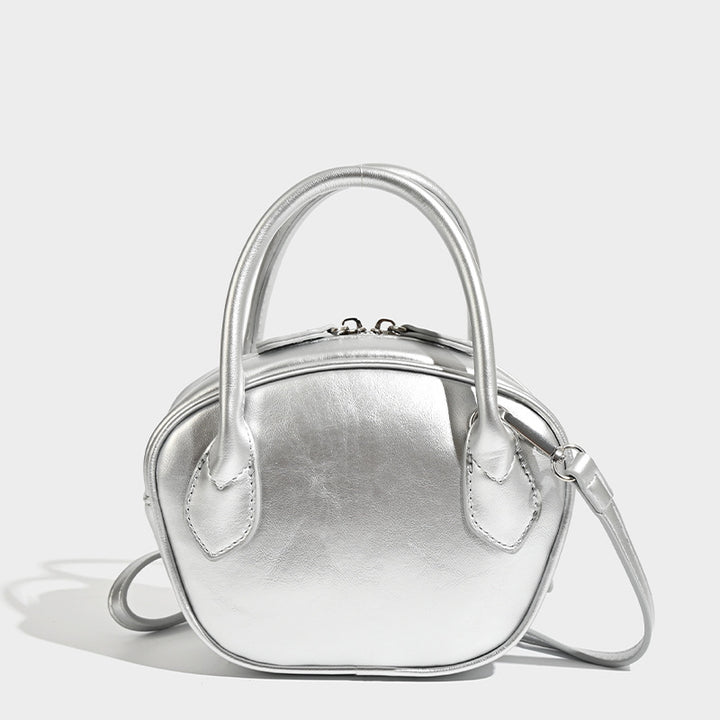 Damen Mini-Henkeltasche mit luxuriösen Lederakzenten Nord Taschen
