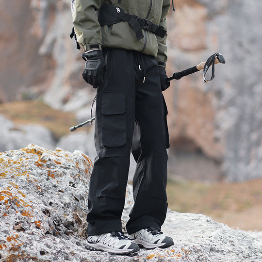 Herren Technische Outdoor-Cargohose mit Multifunktionstaschen und Stretcheinsätzen Nord Taschen