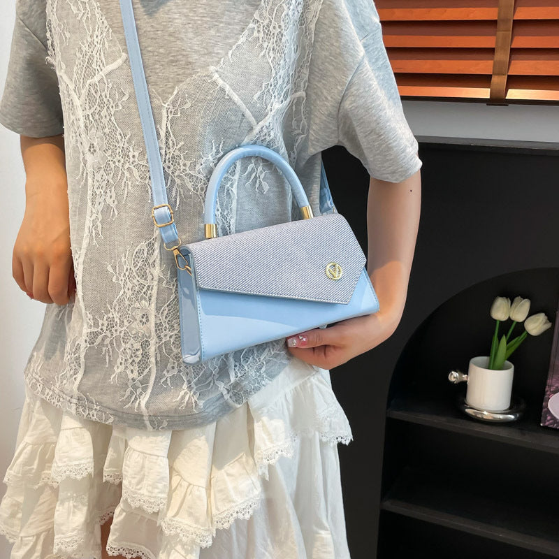 Damen Clutch mit edler Struktur und abnehmbarem Schulterriemen Nord Taschen