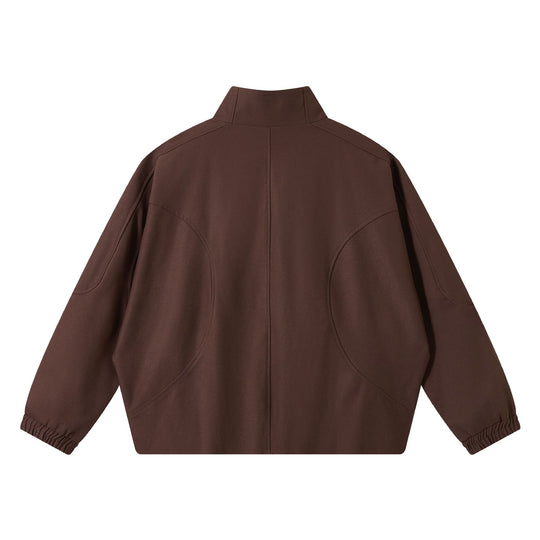 Unisex Kurz geschnittener Boxy‑Bomber mit ergonomischen Teilungsnähten und elastischen Bündchen Nord Taschen