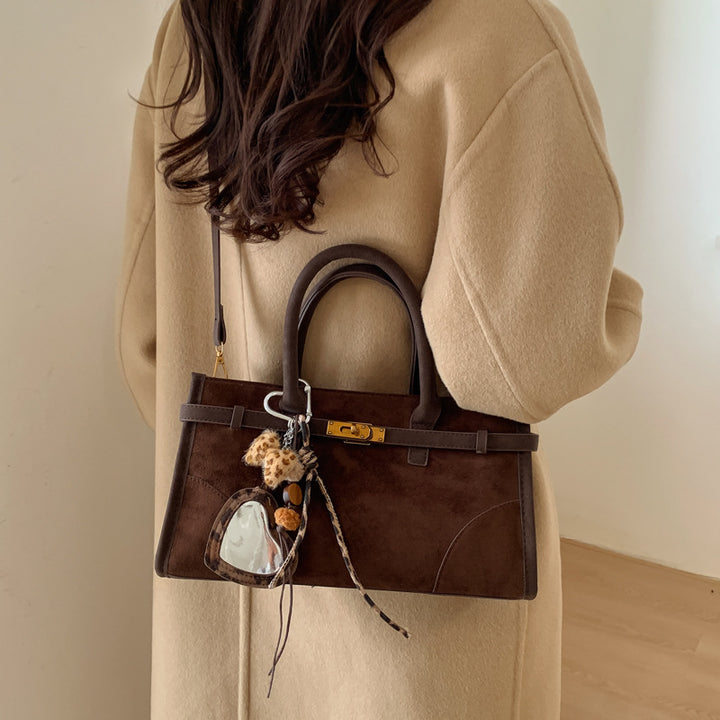 Damen elegante Handtasche mit einzigartigem Anhänger Nord Taschen