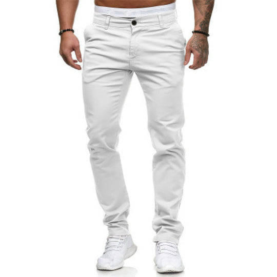 Herren Chinohose Slim Fit modern - Arvani