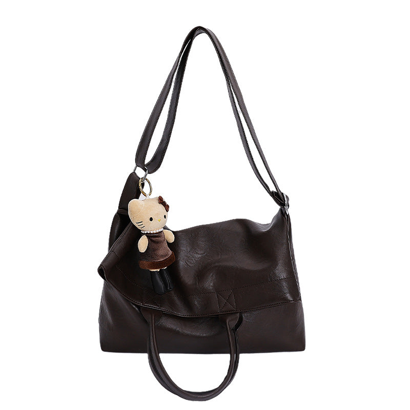 Damen lässige Handtasche mit abnehmbarer Stofffigur Nord Taschen