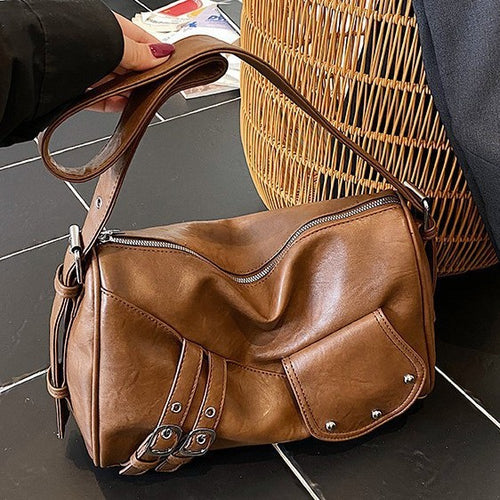 Damen Beuteltasche mit stilvollem Design und praktischen Reißverschlusstaschen Nord Taschen