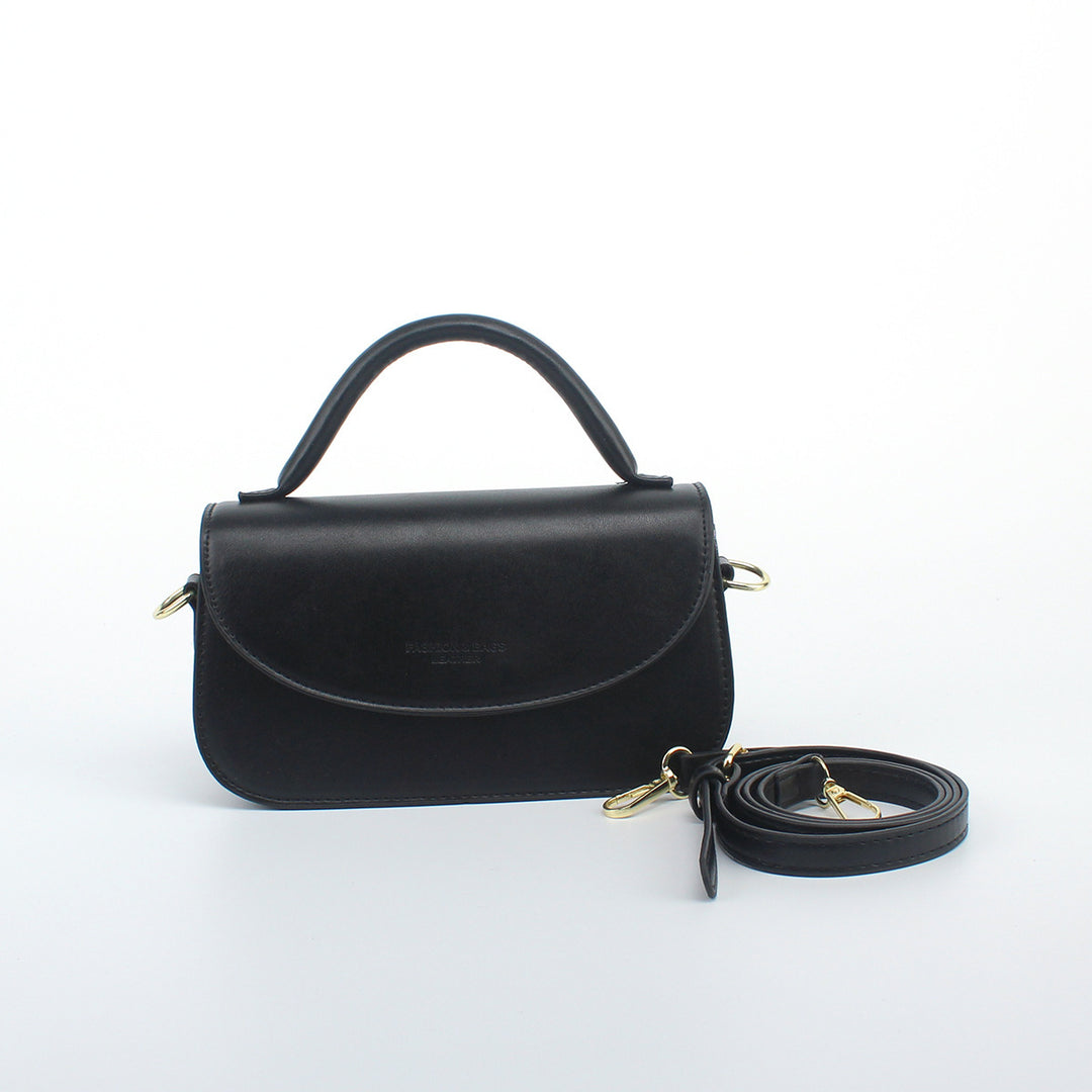 Damen elegante Umhängetasche mit dekorativem Henkel und verstellbarem Schulterriemen Nord Taschen