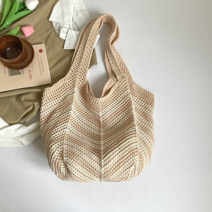Damen Häkel Tote Bag Nord Taschen