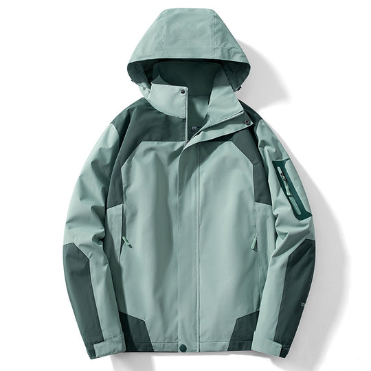 Herren technische Softshell‑Jacke mit abnehmbarer Kapuze, wasser- und winddichter Membran sowie Ärmel‑Utilitytasche Nord Taschen