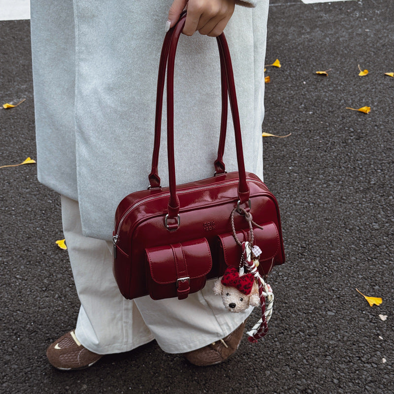 Damen elegante Handtasche mit verspieltem Design Nord Taschen