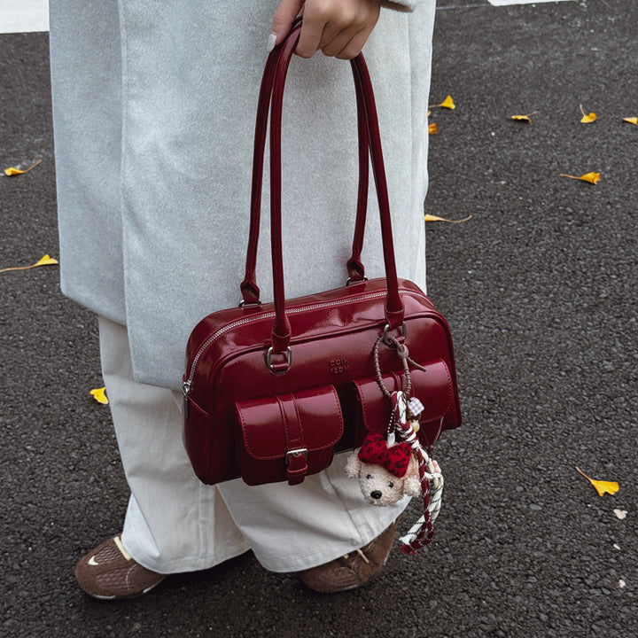 Damen elegante Handtasche mit verspieltem Design Nord Taschen