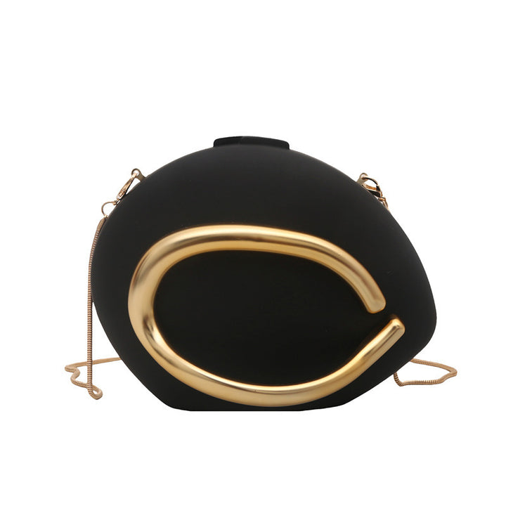 Damen Clutch Tasche mit elegantem Goldakzent Nord Taschen